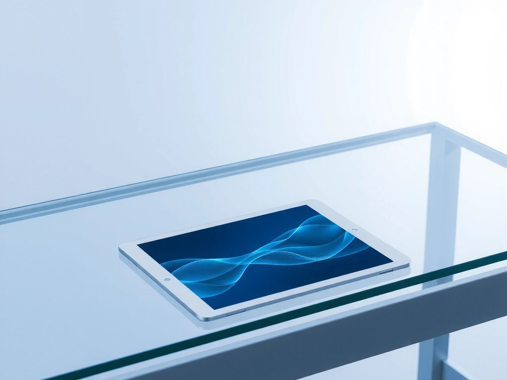 Digital interface visualization representing data flow